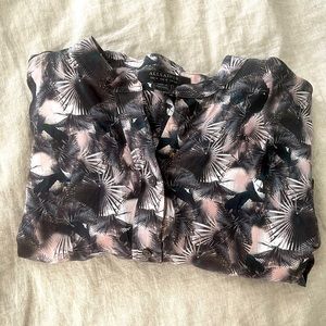 ALL SAINTS 100% silk dress shirt - Cette Island Dress